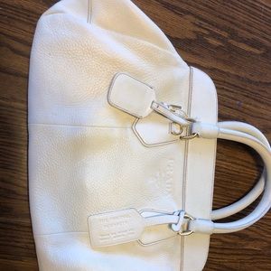 Prada deerskin handbag.